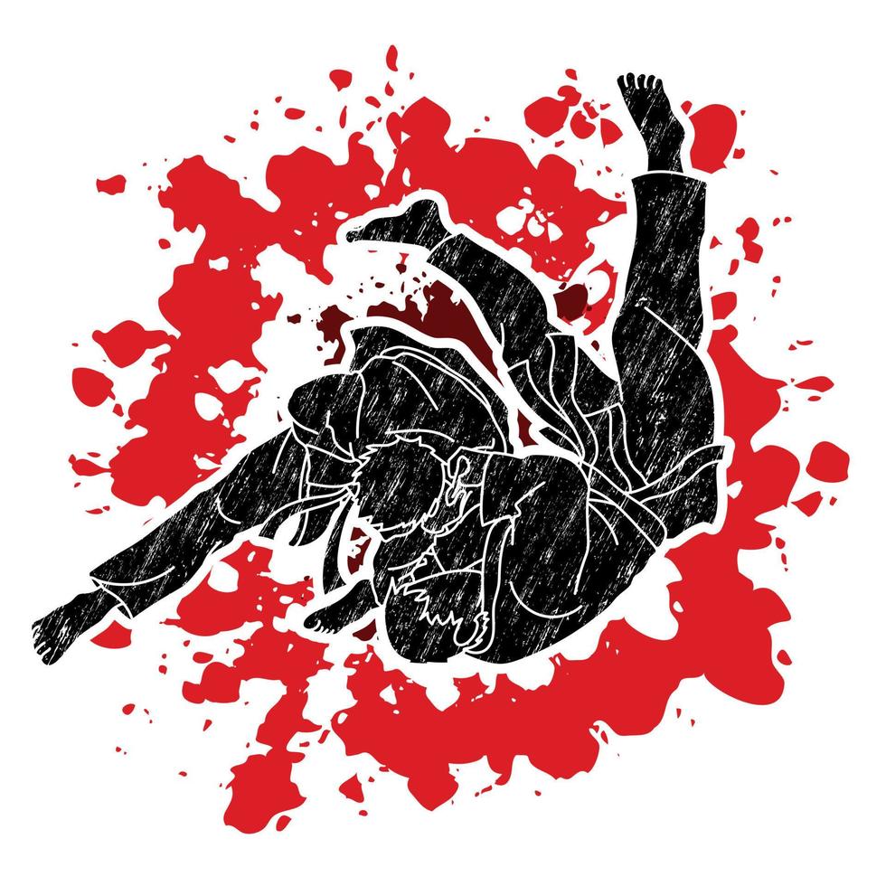 Judo Sport Action vector