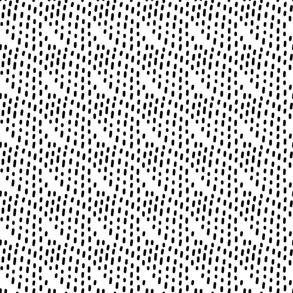 patrón sin costuras de escotilla geométrica dibujada a mano. ondas caóticas de trazos. ilustración vectorial simple fondo de textura repetible sin fin. en blanco y negro vector