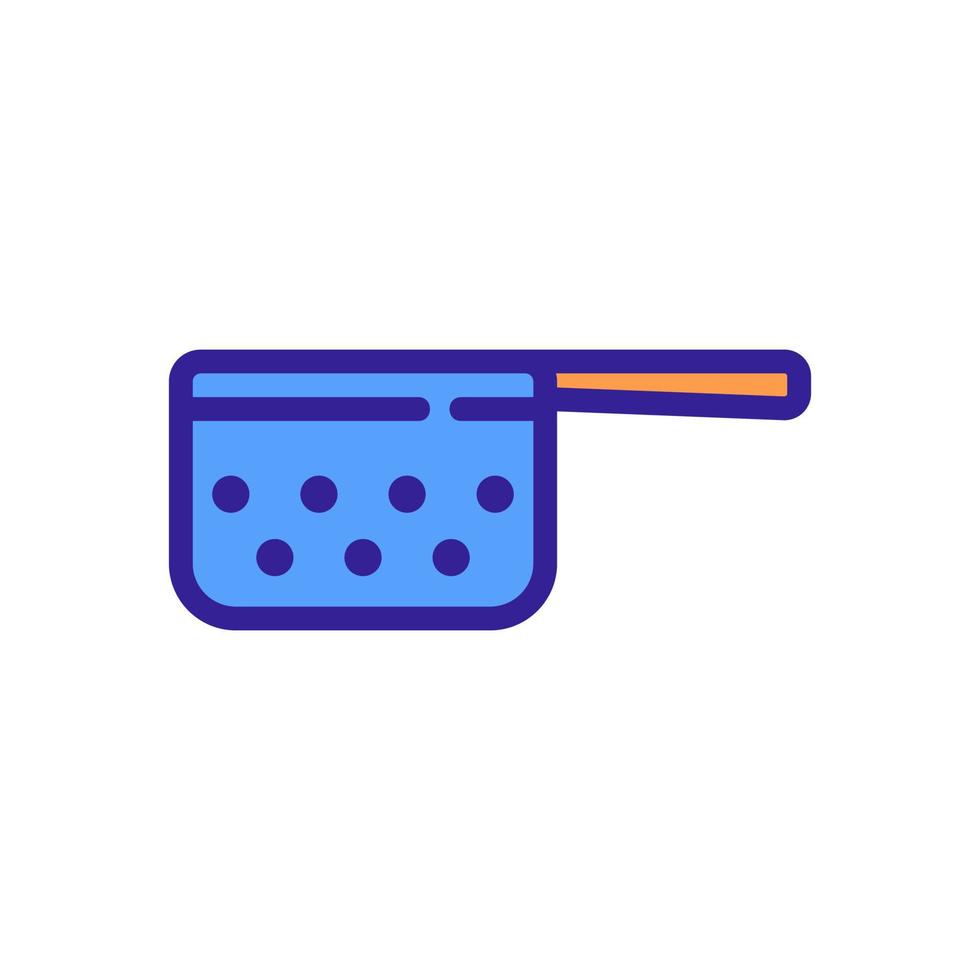 sieve sifting equipment icon vector outline illustration