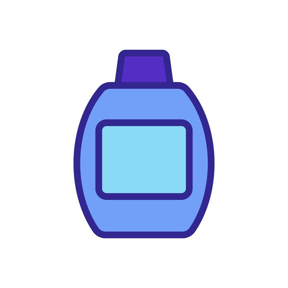 lotion for men icon vector outline illustration