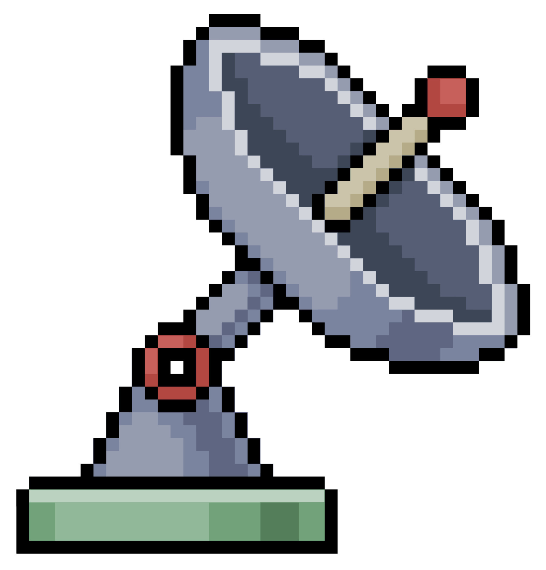 Pixel art antenna vector icon for 8bit game on white background 9726954 Vector