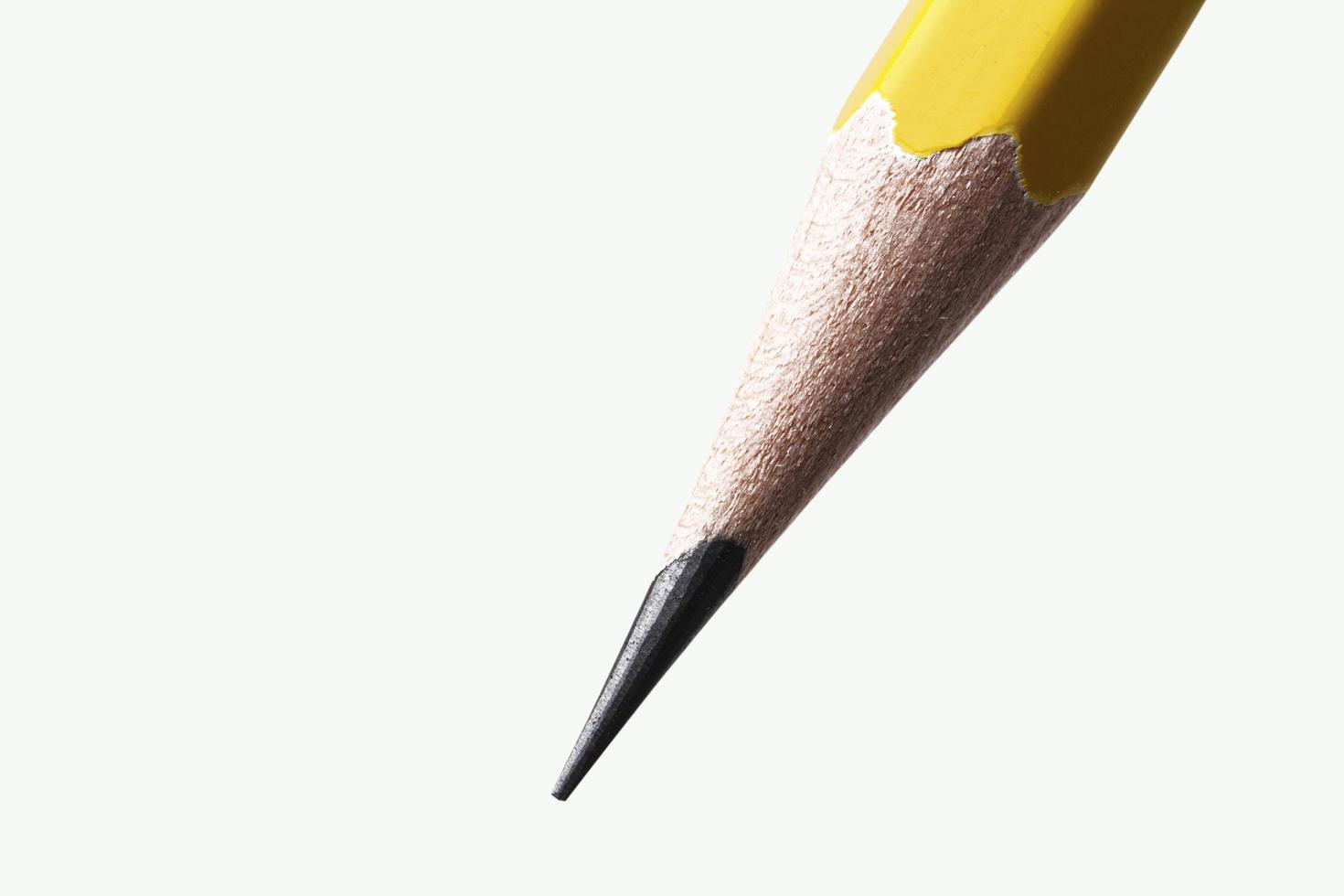 pencil isolated on white with clipping path. photo