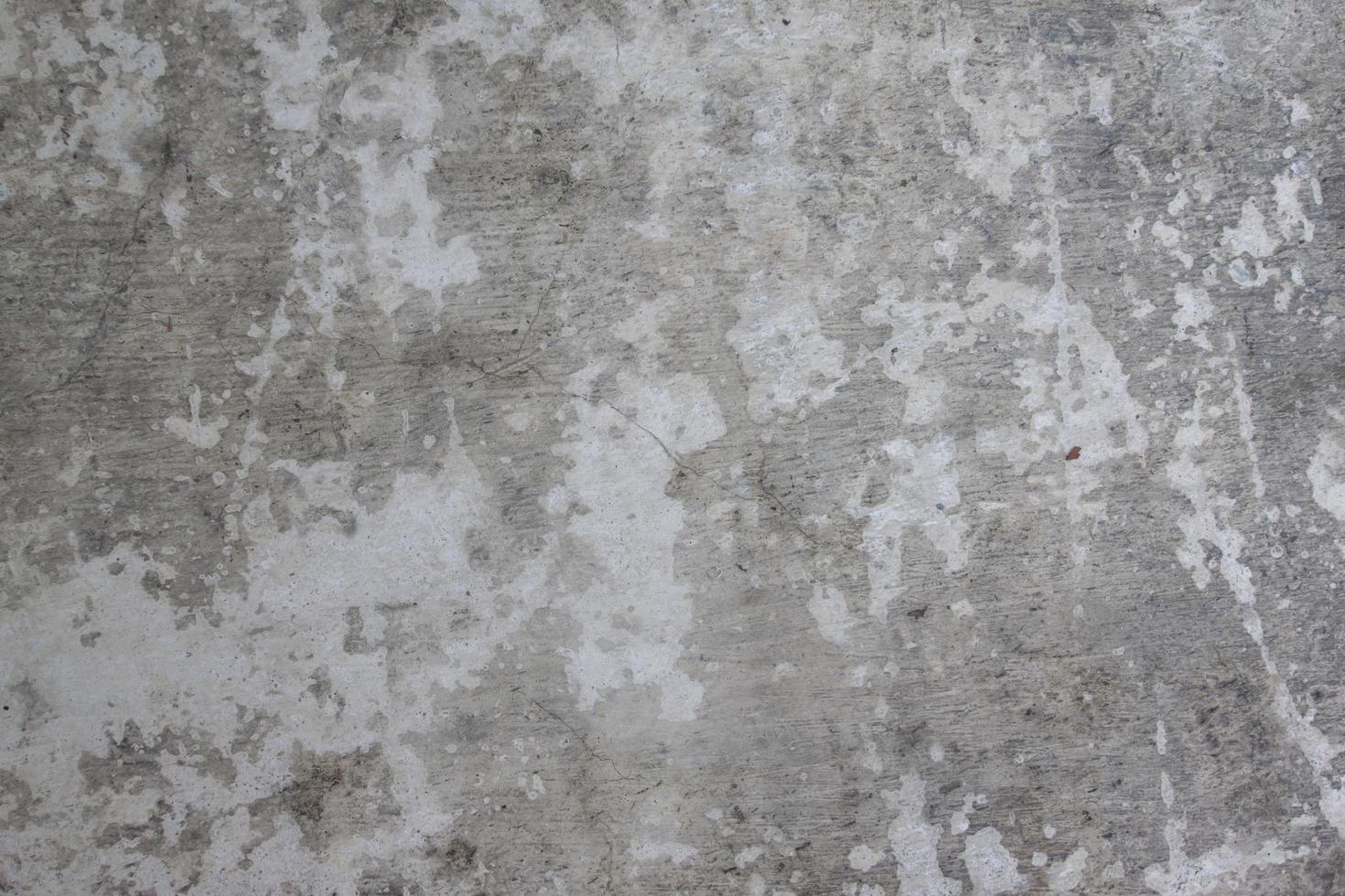 Textures of old cement floor with cracks for background. photo