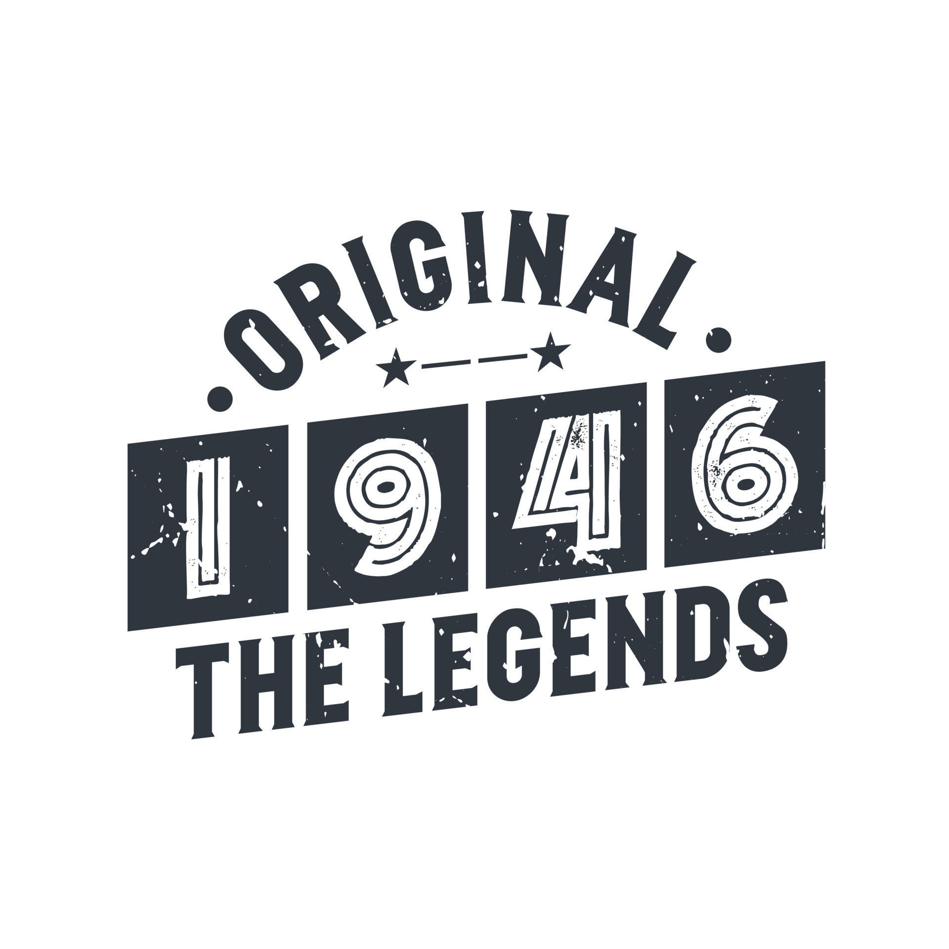 Born in 1946 Vintage Retro Birthday, Original 1946 The Legends 9728411
