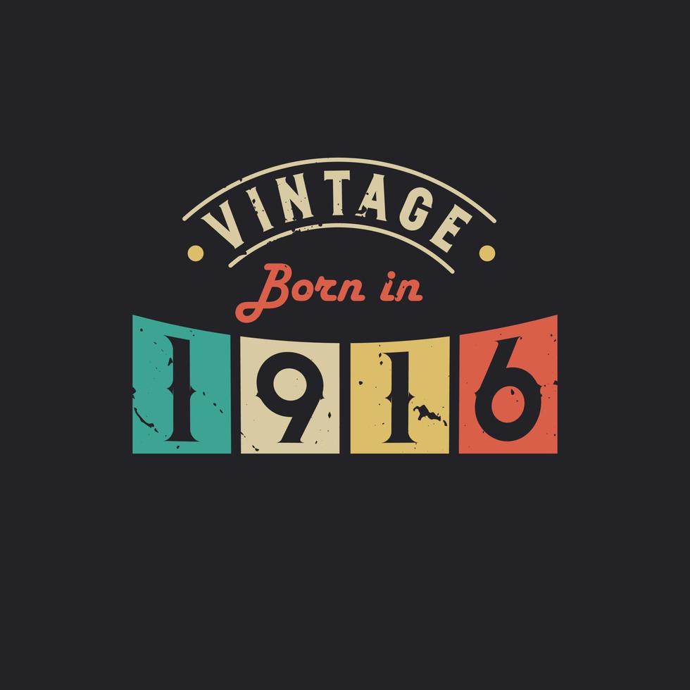 Vintage Born in 1930. 1930 Vintage Retro Birthday vector