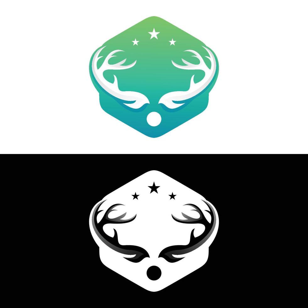 deer logo vector
