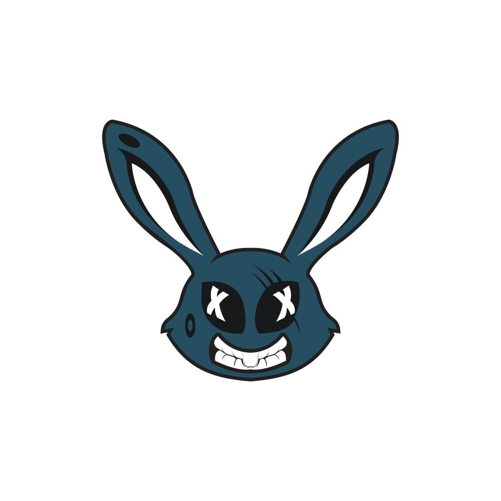 rabbit logo vector