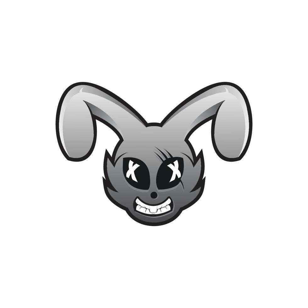 rabbit logo vector