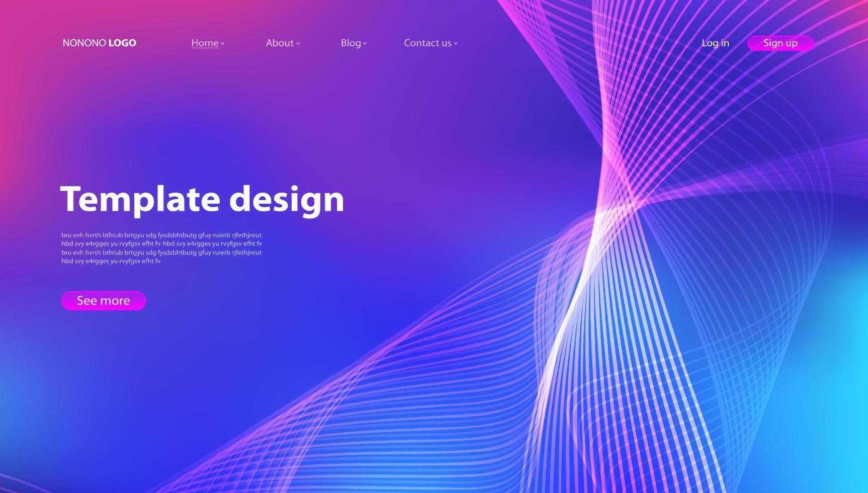 Abstract background modern design. Landing Page. Template for websites or apps.Vector. vector