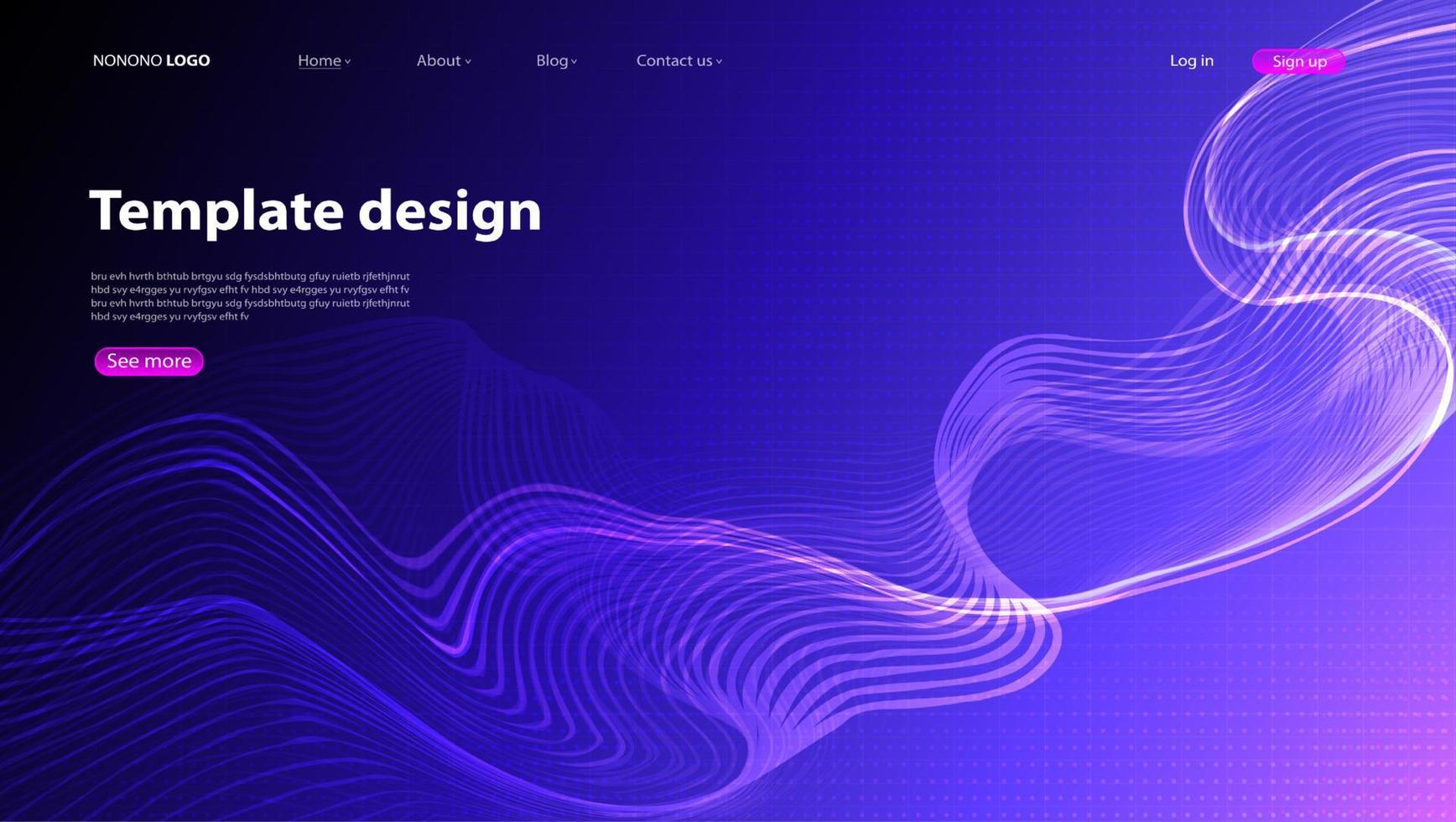 Abstract background modern design. Landing Page. Template for websites or apps.Vector. vector