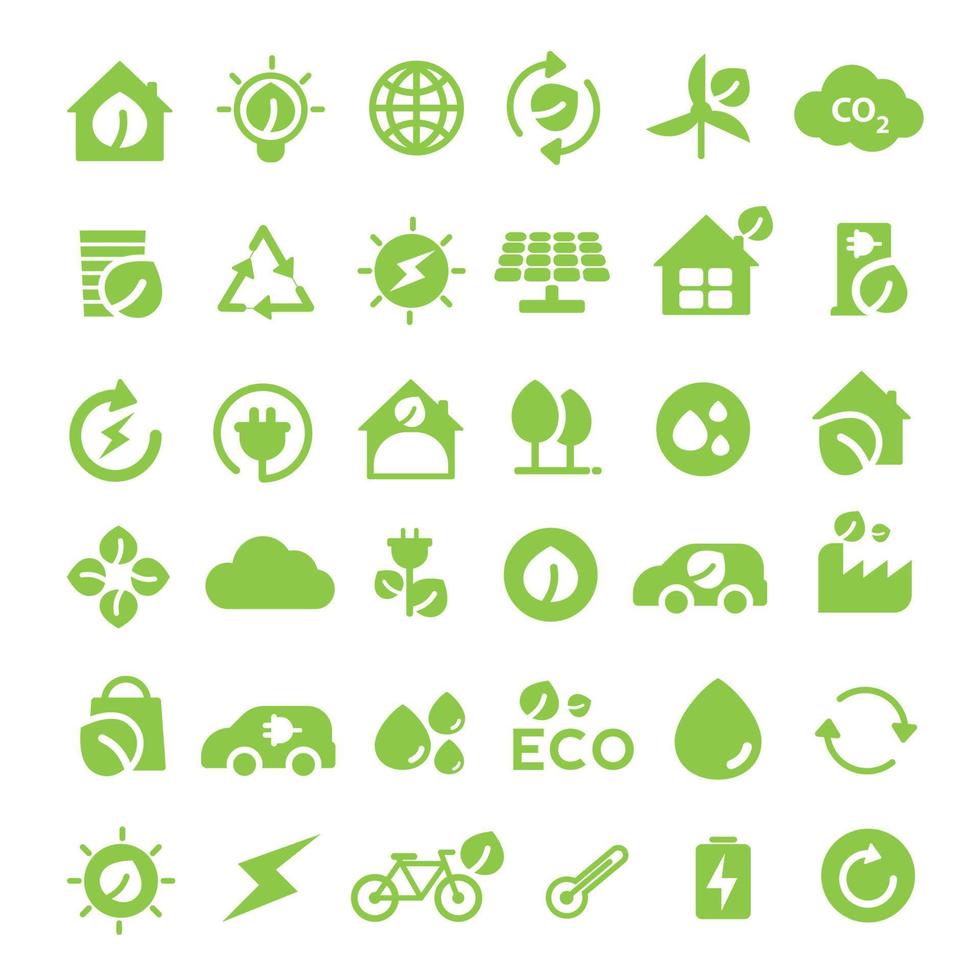 conjunto de iconos de casa inteligente. contiene íconos como televisión inteligente, luz inteligente, casa de seguridad, control de temperatura, equipo eléctrico y más. diseño vectorial vector