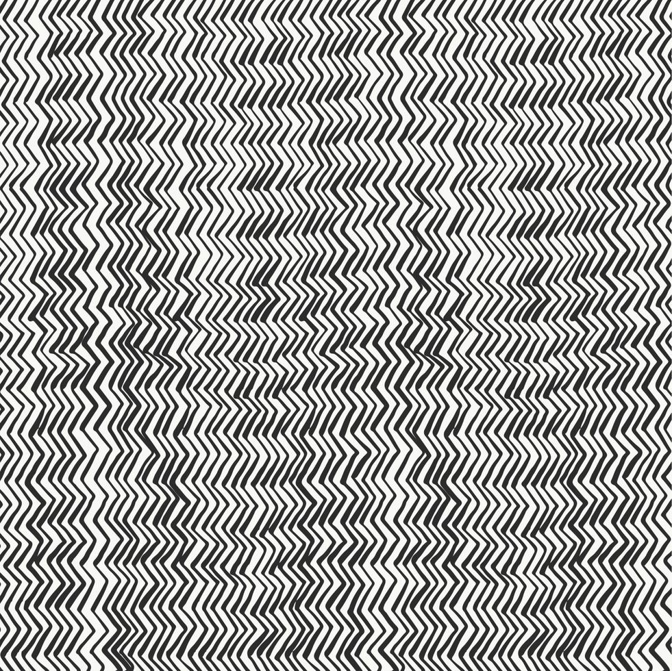 Geometric Seamless zigzag line pattern made on black color background, backdrop or invitation card abstract vector design