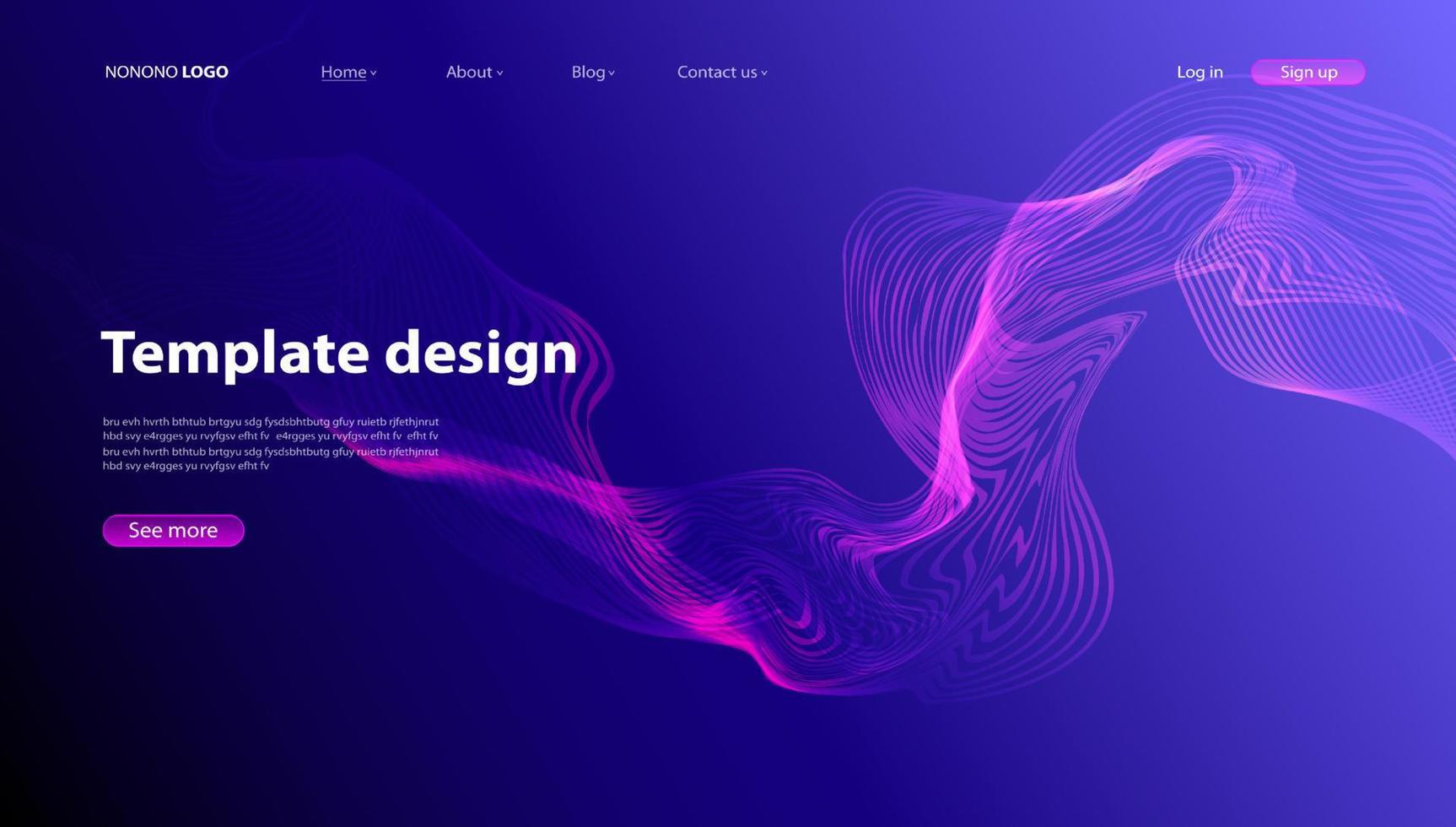 Abstract background modern design. Landing Page. Template for websites or apps.Vector. vector