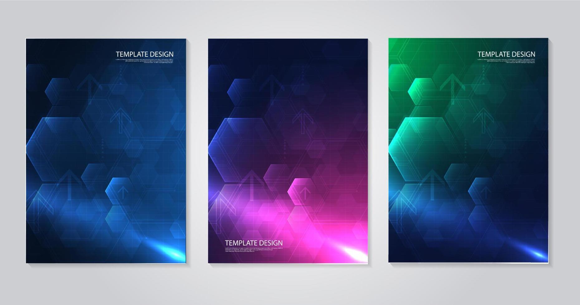 Template brochure or cover book, page layout, flyer design. Concept and idea for health care, technology. science icon pattern medical innovation concept. vector design.