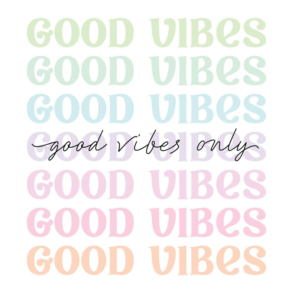 Good Vibes Quote - Motivational Quote - Aesthetic Quote - Good Vibes -  Sticker