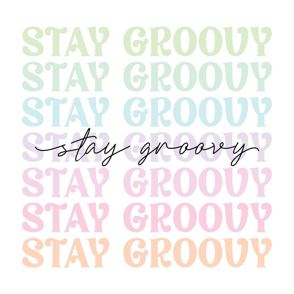 good vibes only - cute groovy, danish pastel aesthetic, modern, trendy script lettering - t shirt print, poster design, greeting card, square web template. Vector isolated on white background