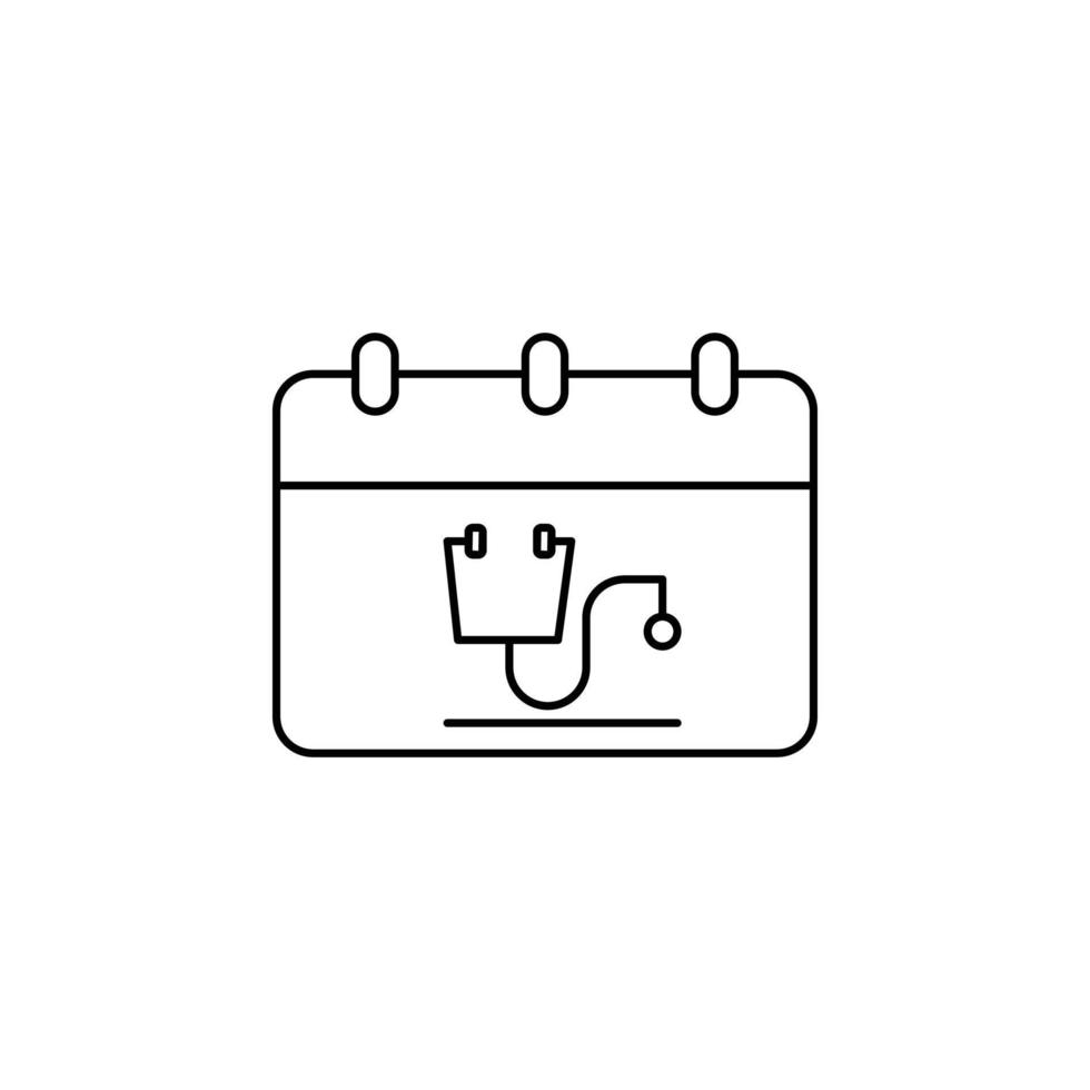 Treatment Date Icon vector