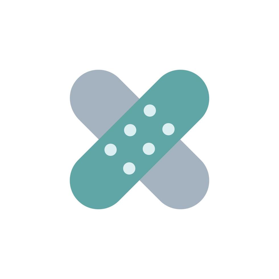 Wound Plaster Icon vector