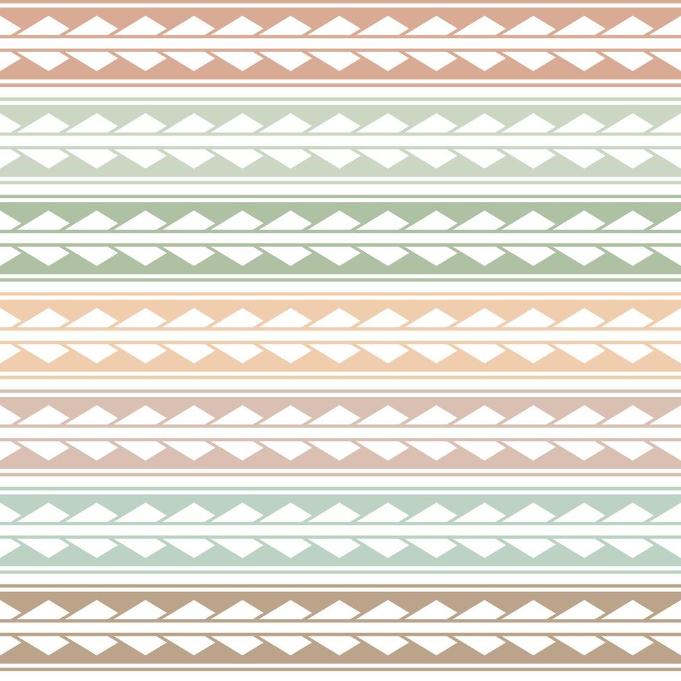 Vector seamless triangles pattern maori, ethnic, japan style. Colorful geometric background.