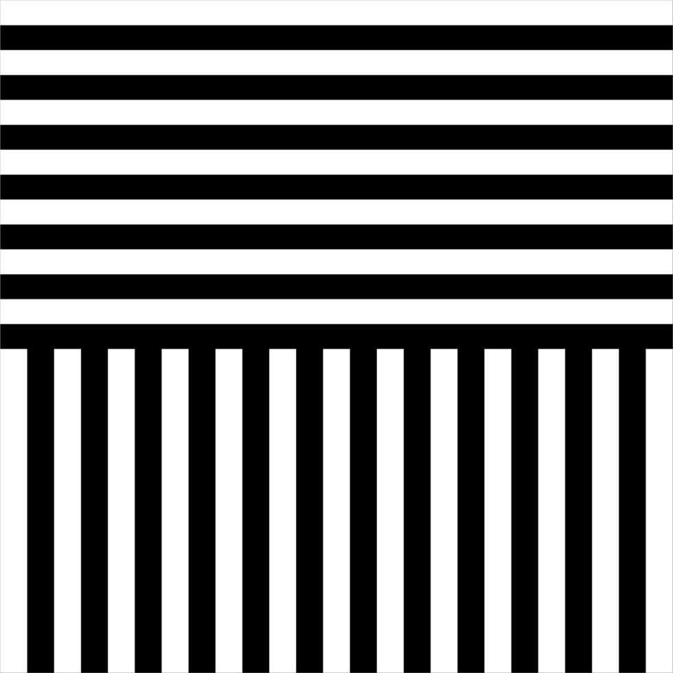 Stripes Motifs Pattern in Black White. Decoration for Interior, Exterior, Carpet, Textile, Garment, Cloth, Silk, Tile, Plastic, Paper, Wrapping, Wallpaper, Pillow, sofa, Background, Ect. Vector