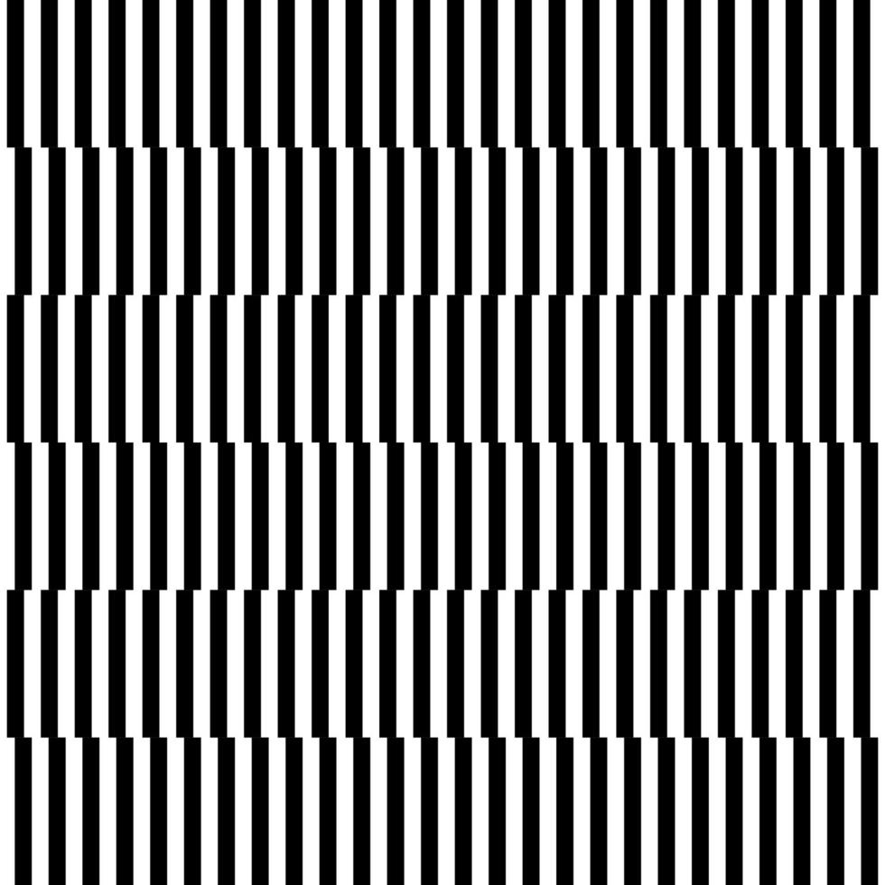 Stripes Motifs Pattern in Black White. Decoration for Interior, Exterior, Carpet, Textile, Garment, Cloth, Silk, Tile, Plastic, Paper, Wrapping, Wallpaper, Pillow, sofa, Background, Ect. Vector