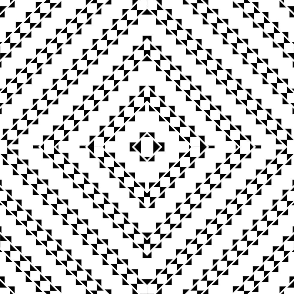 Seamless Motifs Pattern Inspired by Triangle Shape. Motifs Pattern for Ornate or Decoration for Interior, Exterior, Carpet, Textile, Garment, Cloth, Silk, Tile, Plastic, Paper, Wrapping, Wallpaper vector