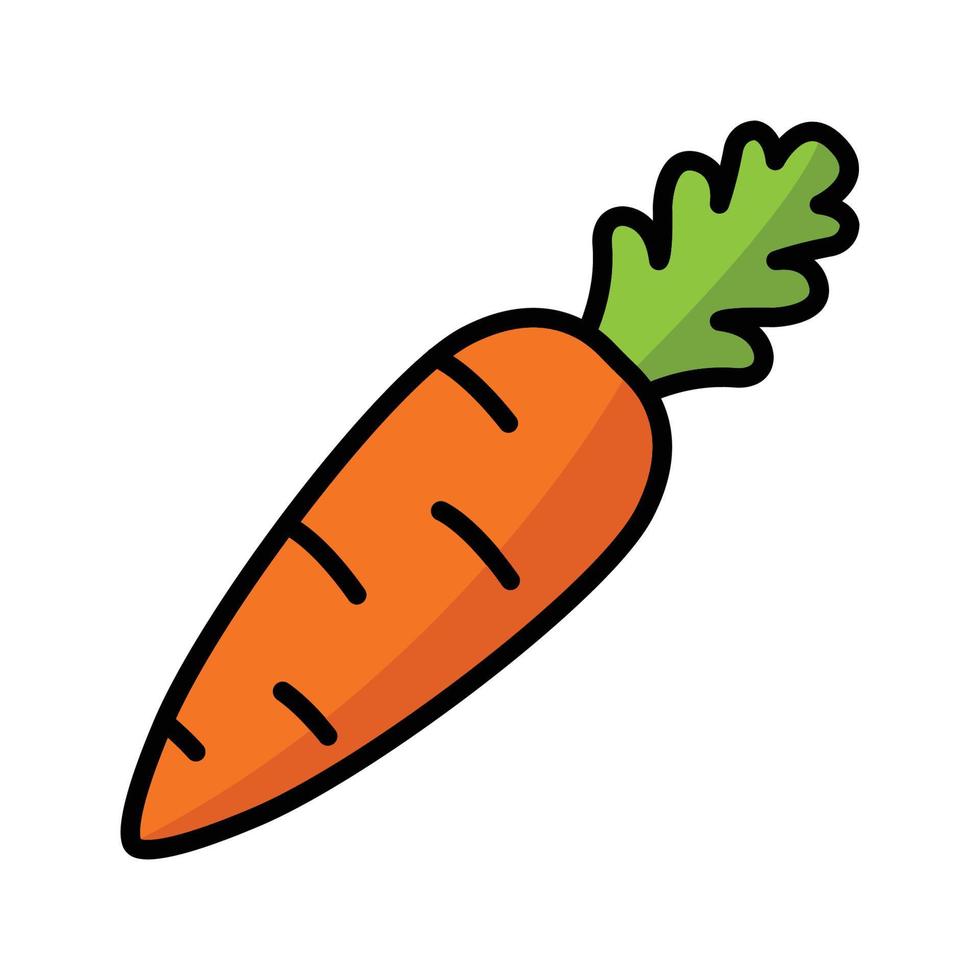 carrot icon vector design template