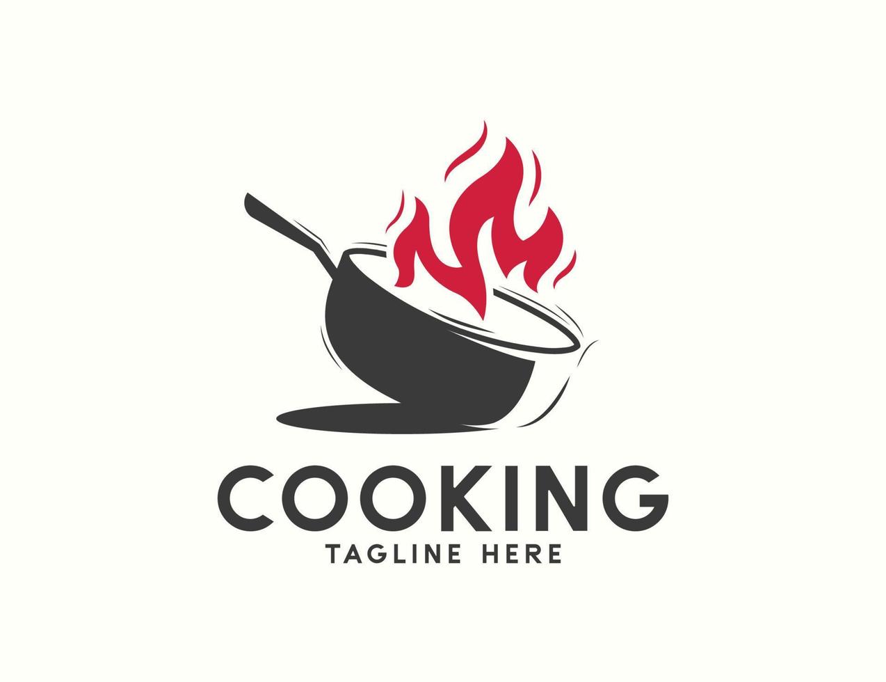 diseño de logotipo de cocina vector