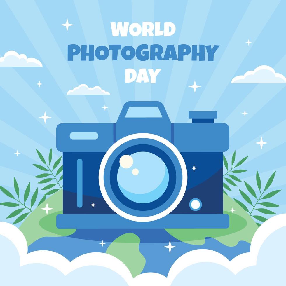 Photography Day Illustration Concept 9733189 Vector Art at Vecteezy