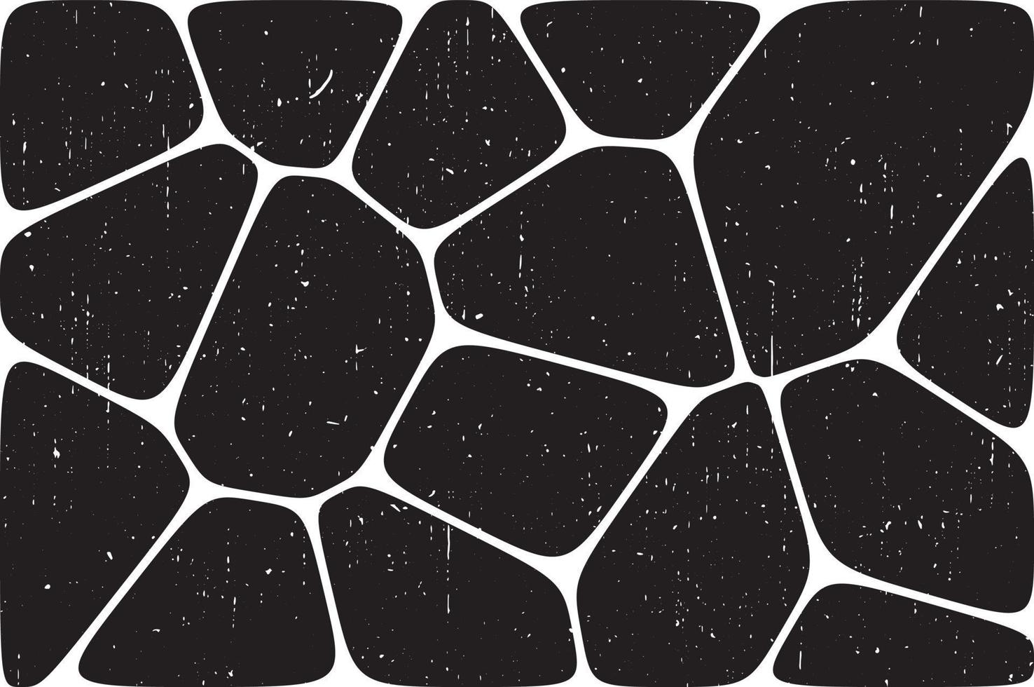 Abstract Voronoi Pattern Vector Backgrounds with Grunge Texture