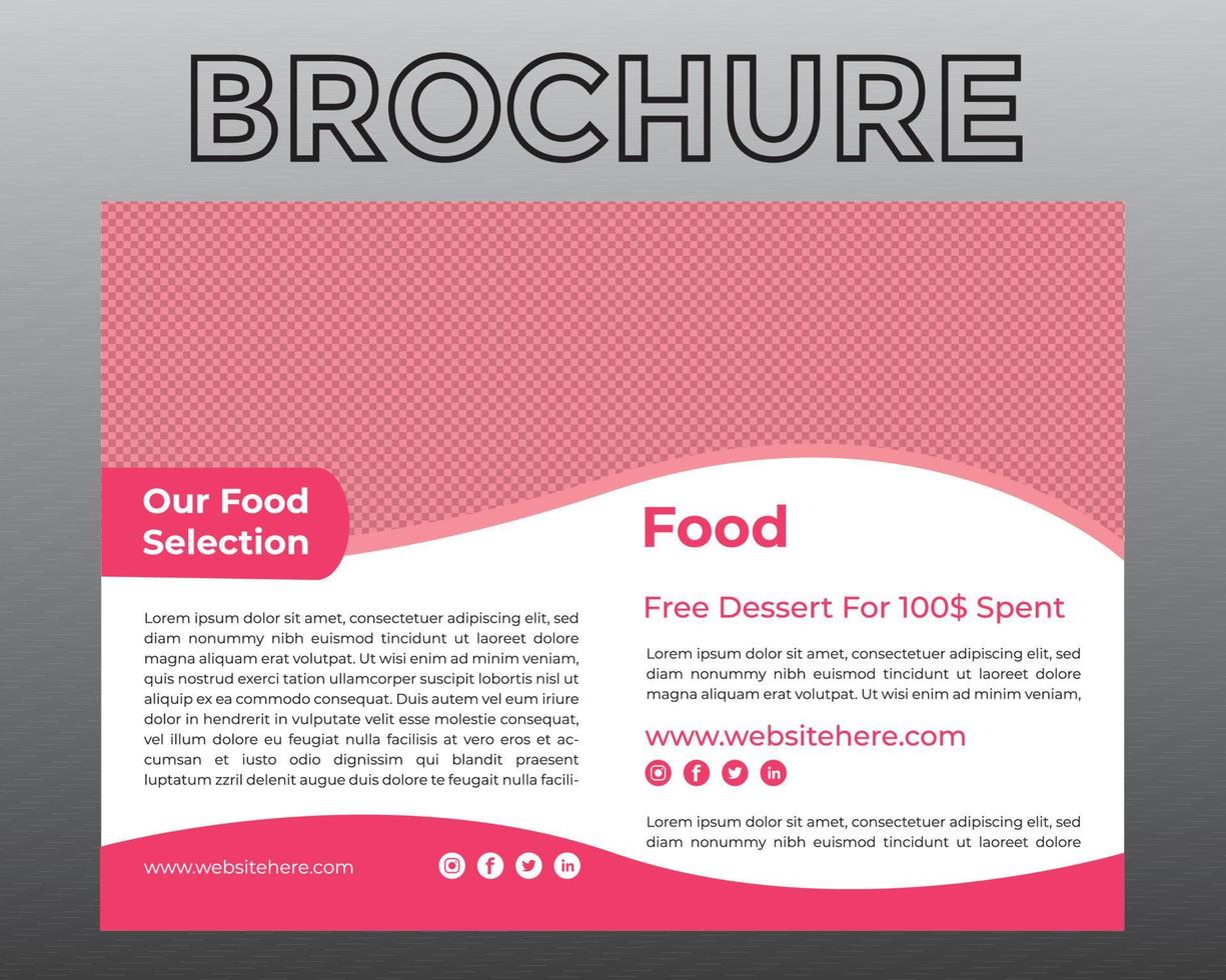 Brochure Design Template vector