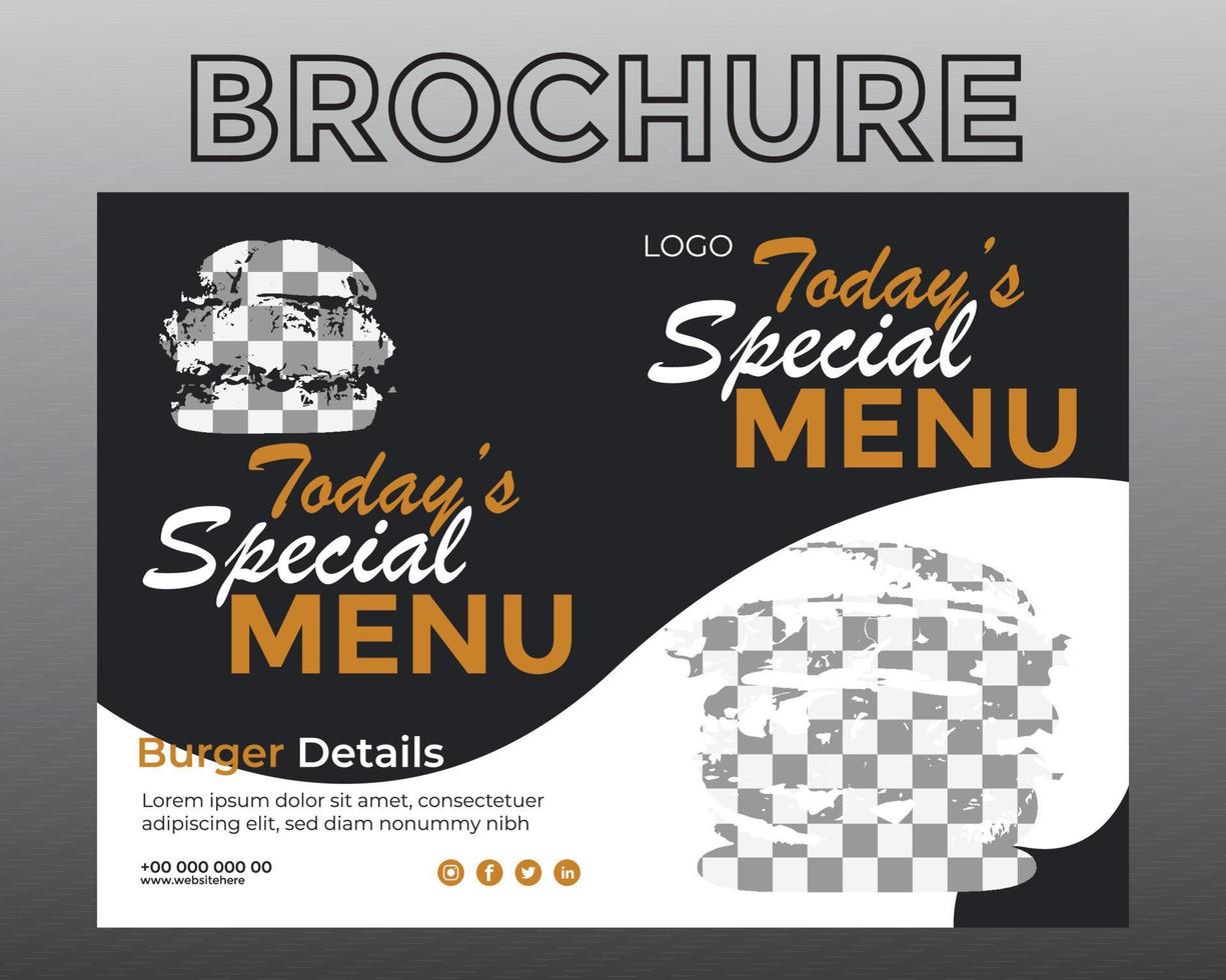 Brochure Design Template vector