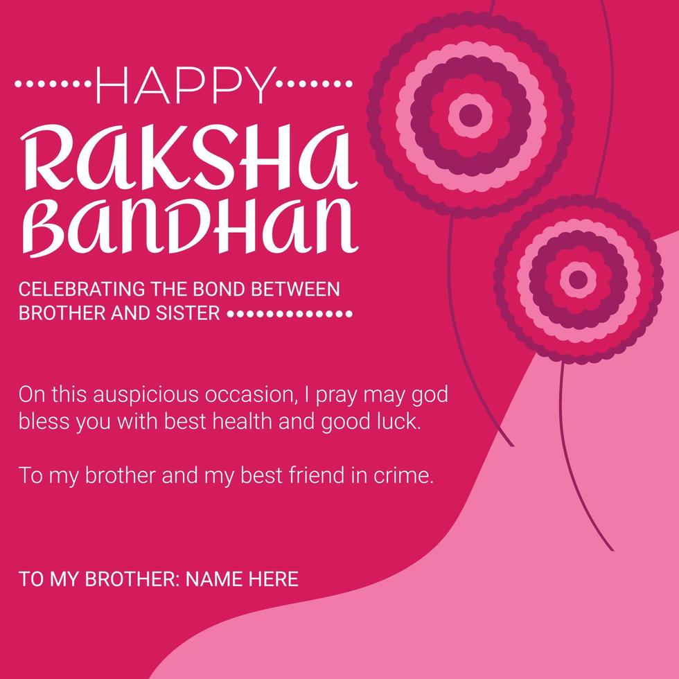 Raksha Banshan Post design, Rakhi festival greeting card, Indian Festival Raksha Bandhan banner design, Rakhi festival background with mandala vector