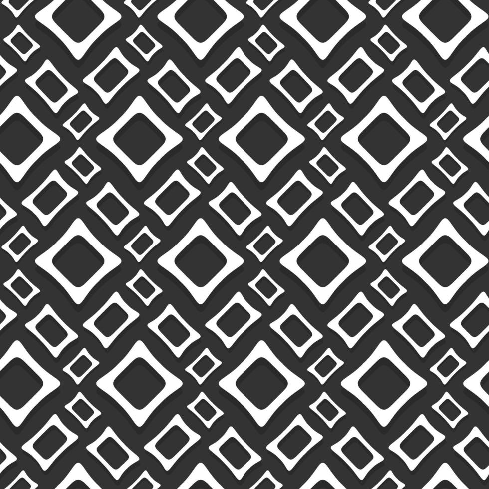 abstract hand drawn square pattern background vector