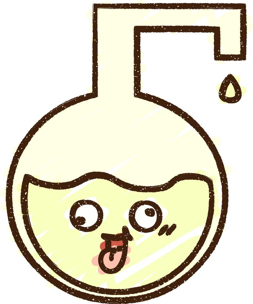 Chemical Reaction Chalk Drawing 9736406 Vector Art at Vecteezy