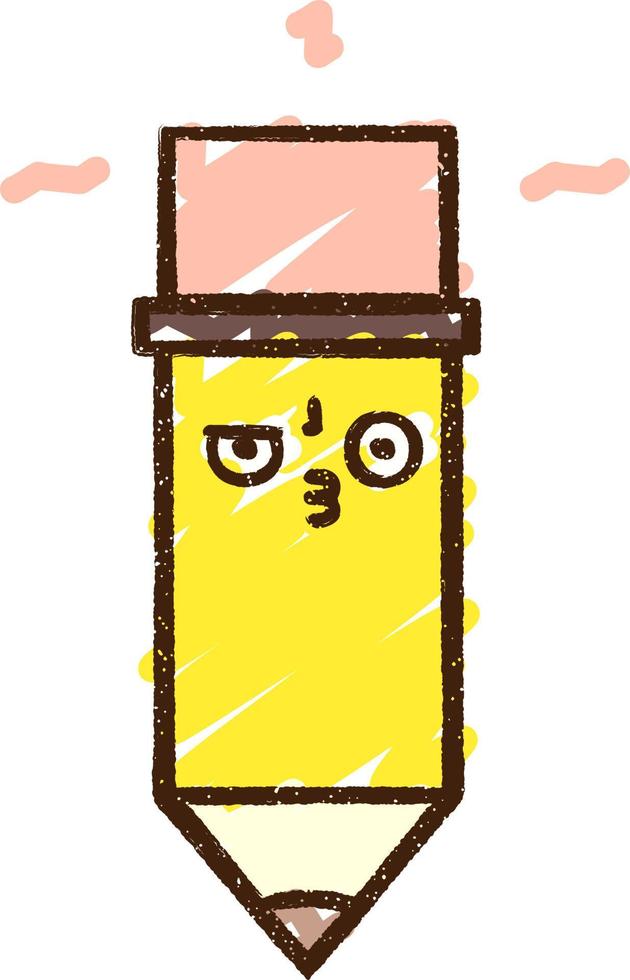 Pencil Chalk Drawing 9736425 Vector Art at Vecteezy