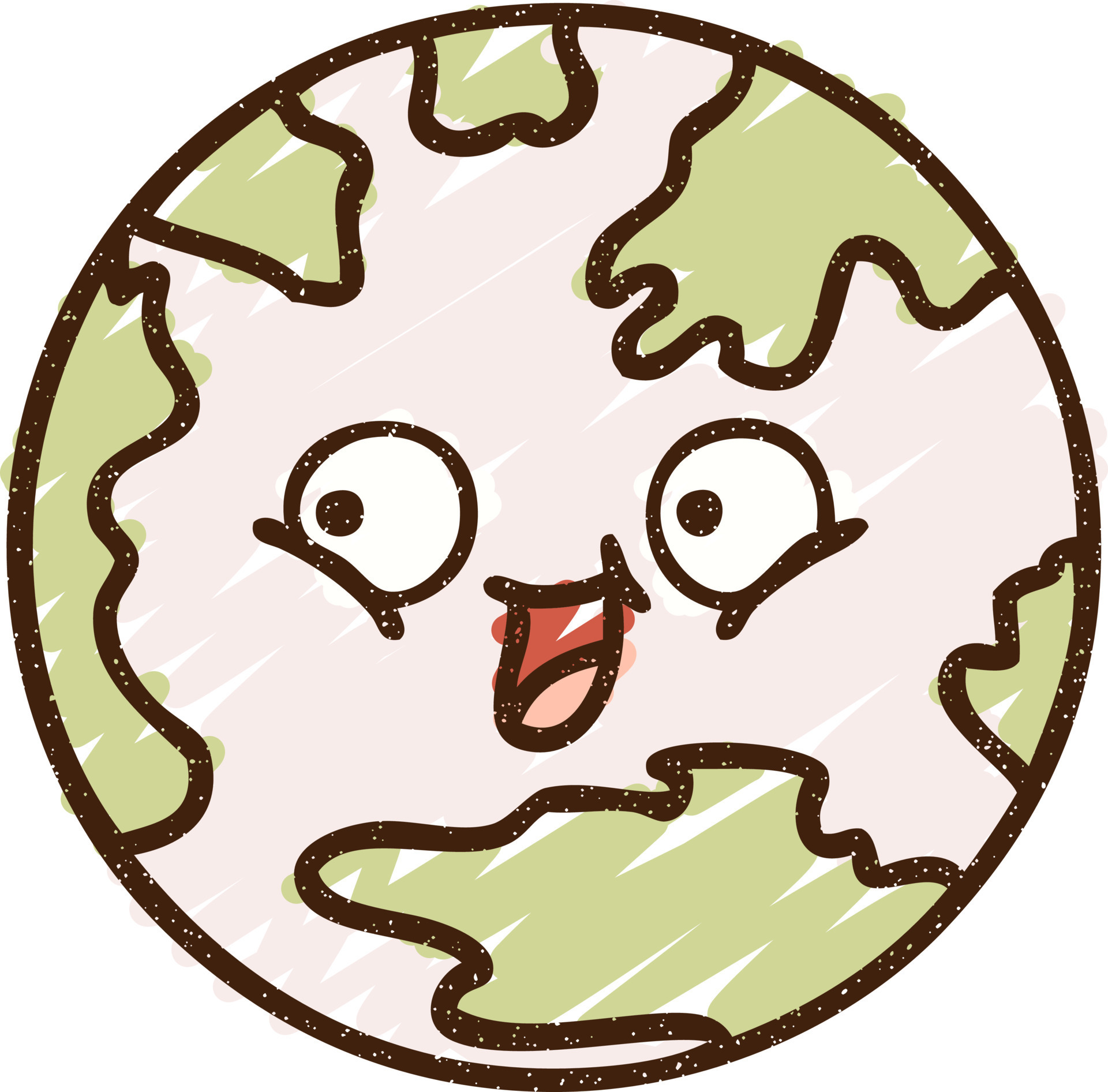 World Chalk Drawing 9736961 Vector Art at Vecteezy