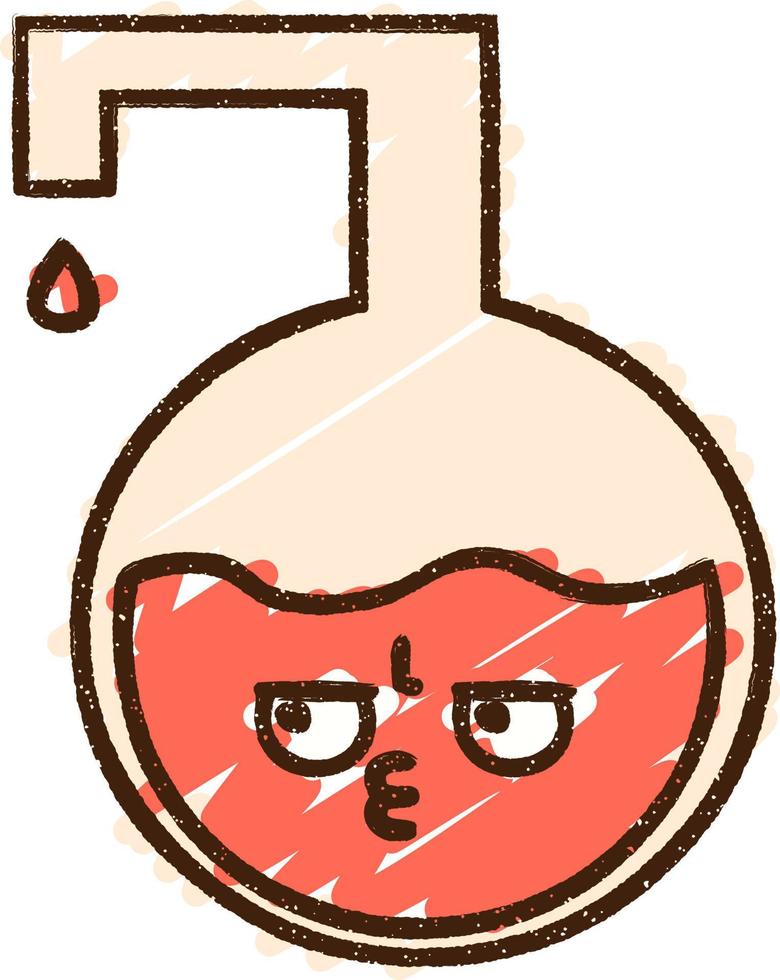 Chemical Reaction Chalk Drawing 9737193 Vector Art at Vecteezy