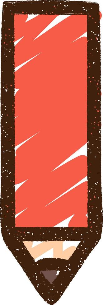 Pencil Chalk Drawing vector