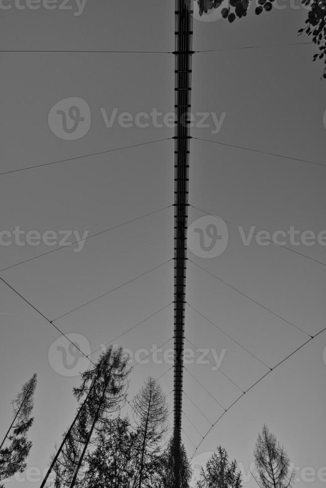 View of the landscape from the Geierlay suspension bridge photo