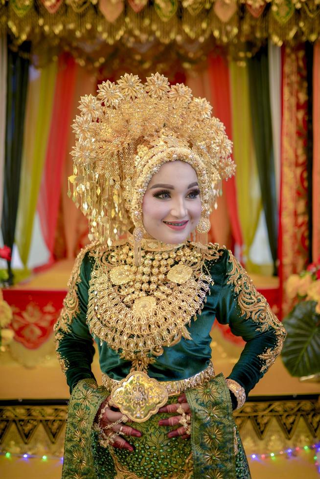 Wedding Bride Achenese Culture photo