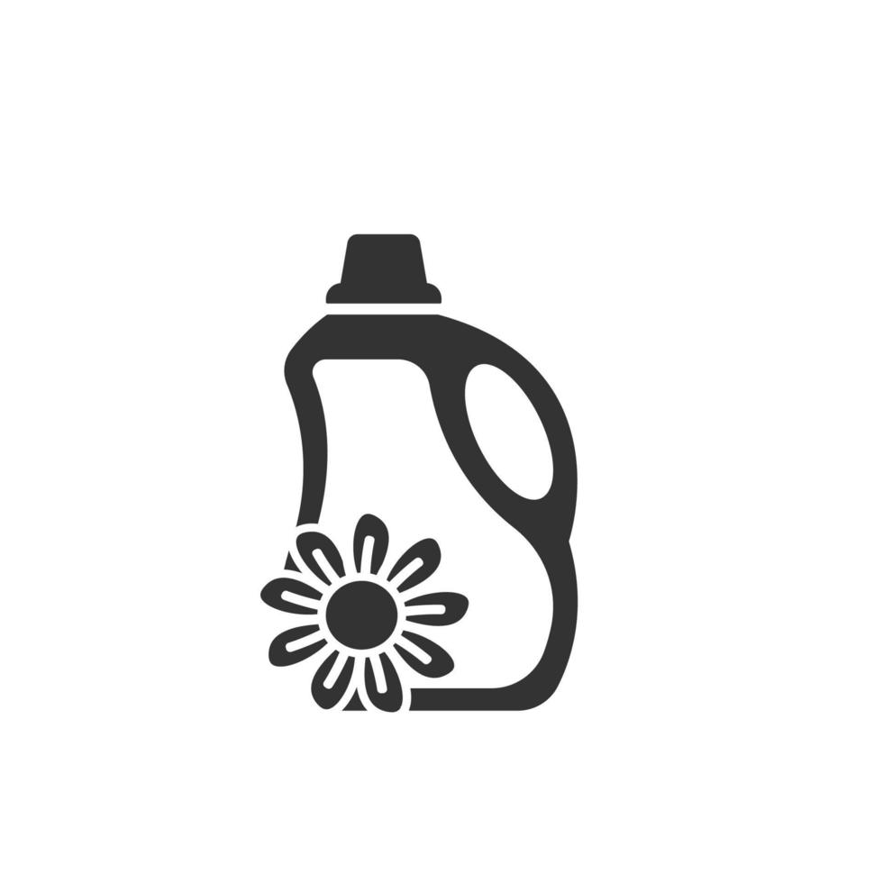 softener bottle icon design vector
