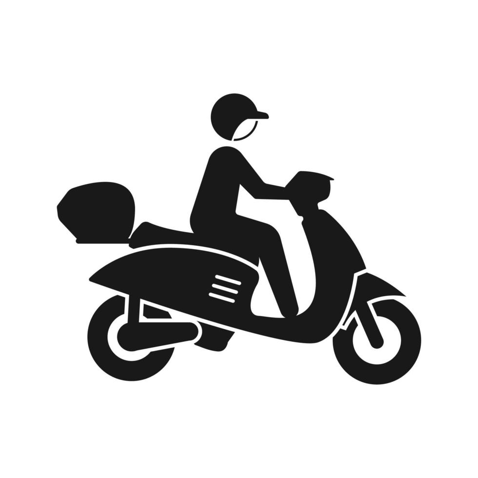 vector de diseño de icono de scooter