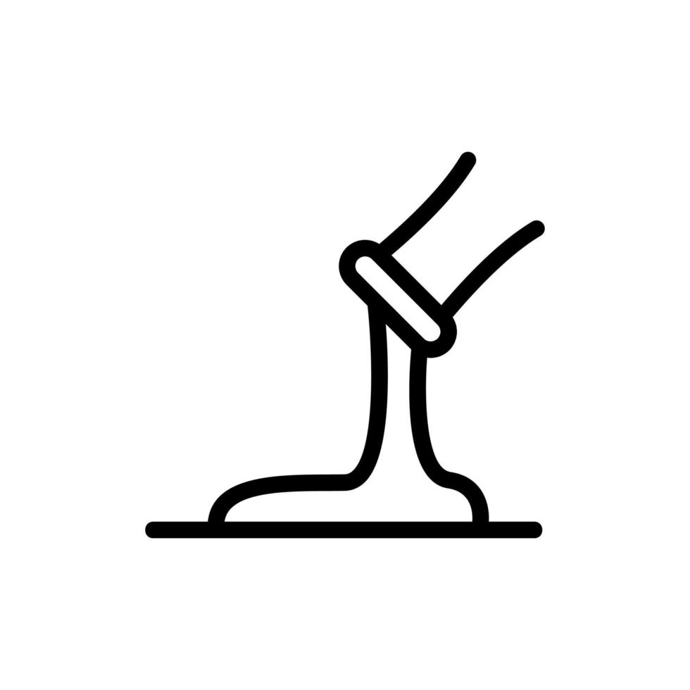 mustard icon vector. Isolated contour symbol illustration vector