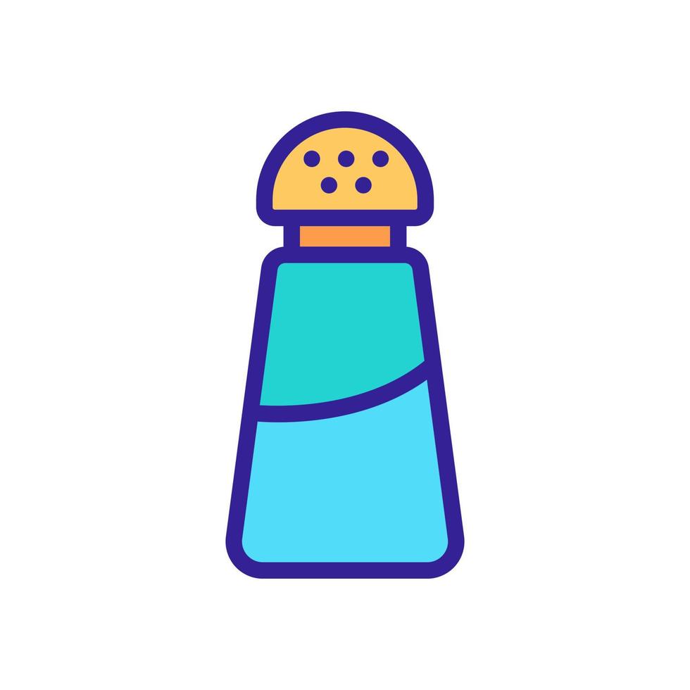 salt cellar icon vector outline illustration