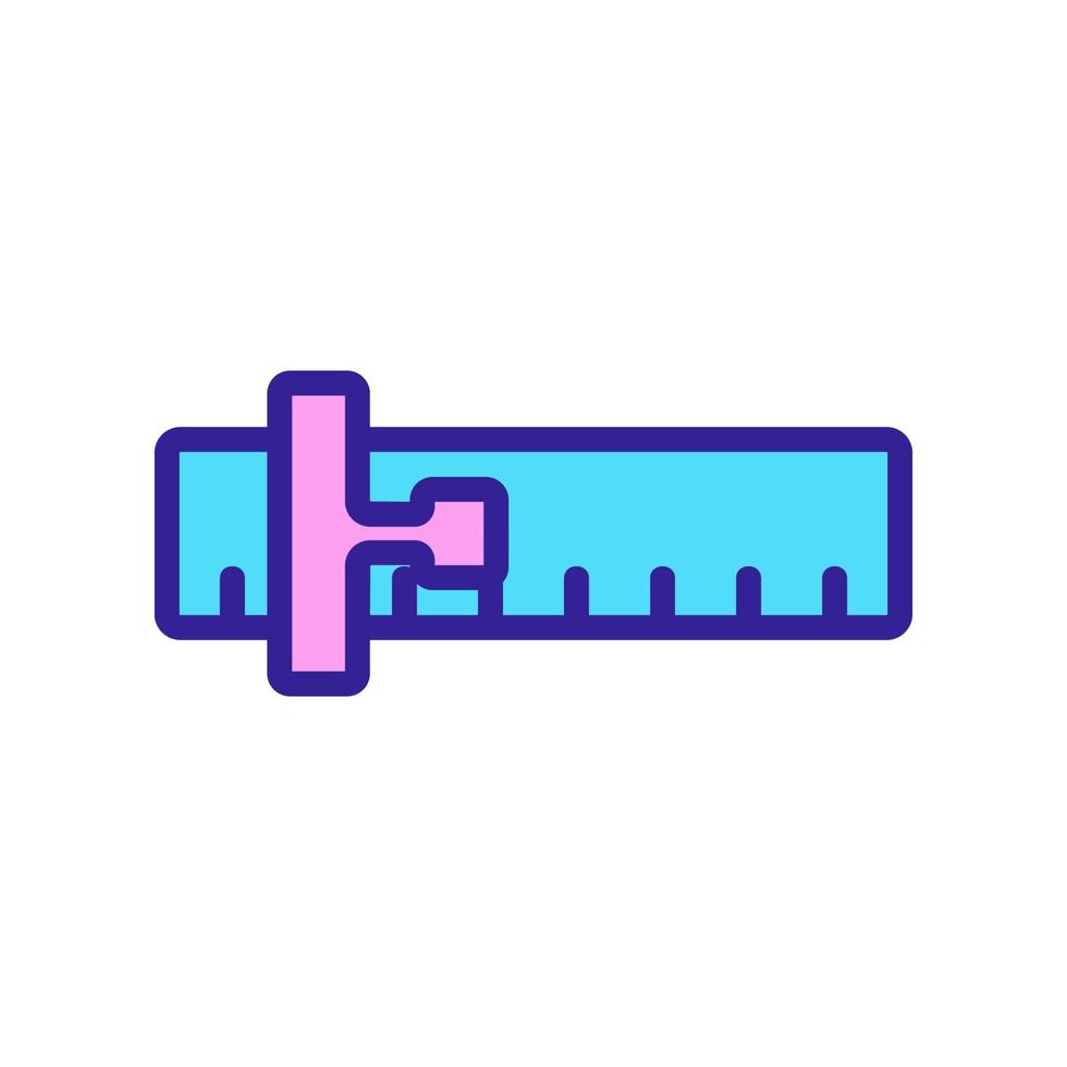 engineering line with transport roller for precision icon vector outline illustration