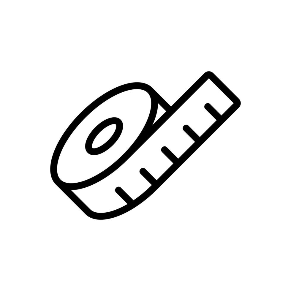 Measuring Tape Roll Icon Vector Outline Illustration 9742201 Vector Art measuring-tape-roll-icon-vector-outline-illustration-9742201-vector-art