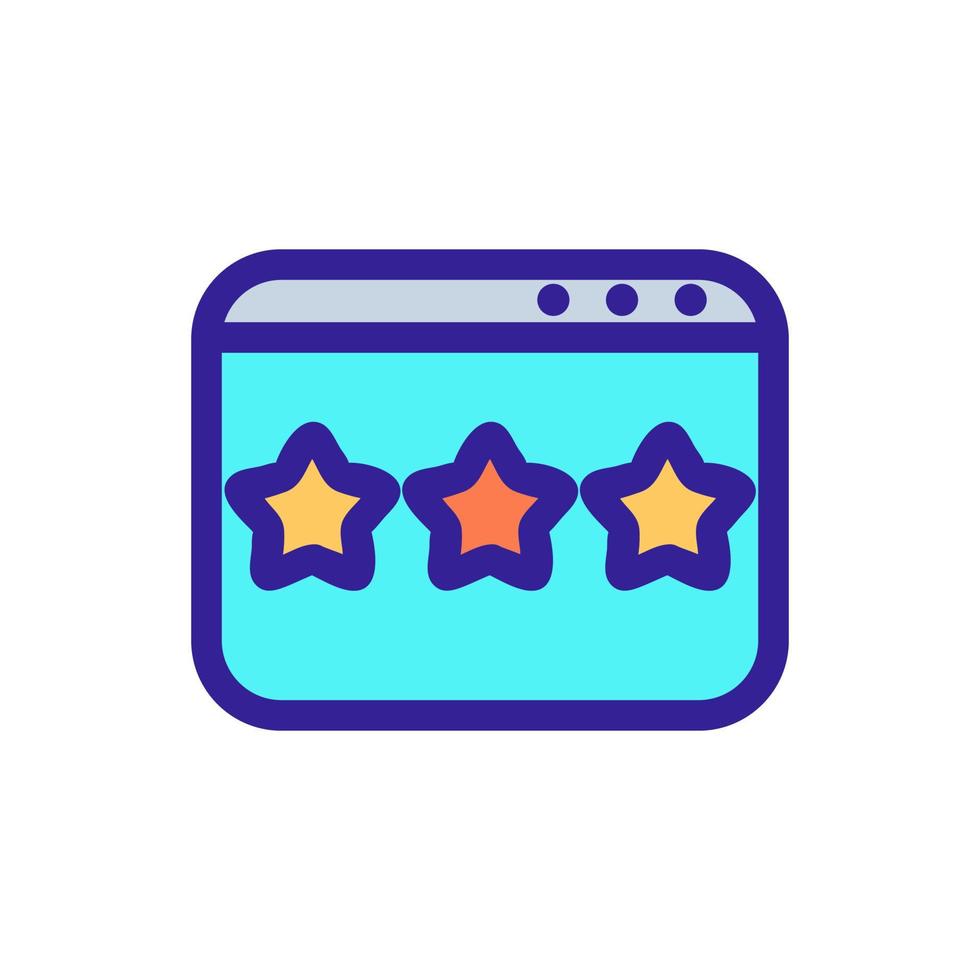 leave a tip icon vector. Isolated contour symbol illustration vector