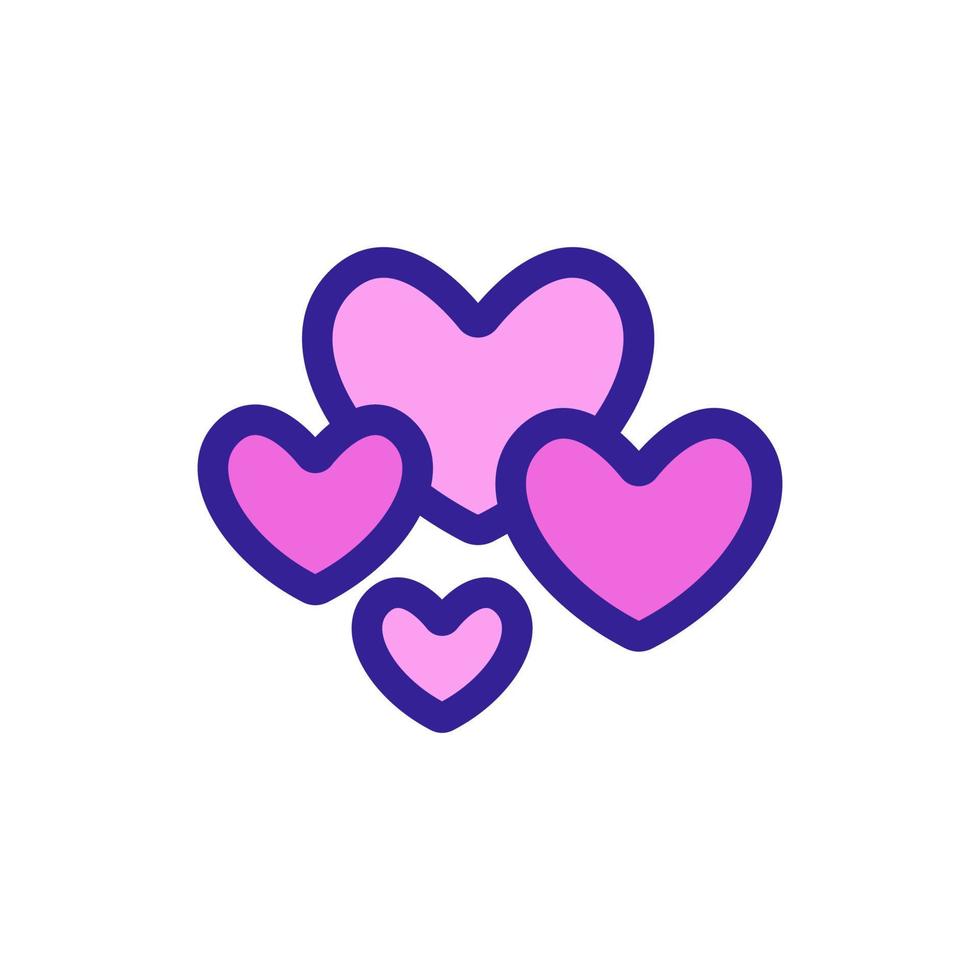 Mark like the vector icon. Isolated contour symbol illustration