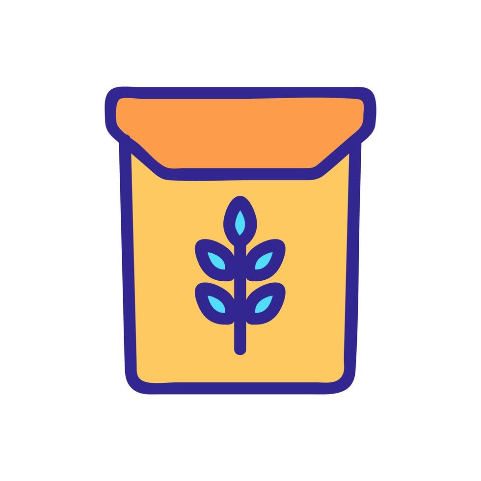 bundle of rice icon vector outline illustration
